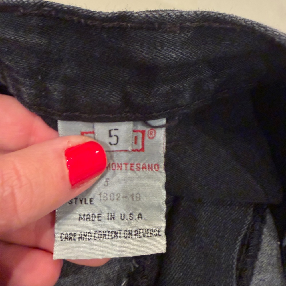 BONGO Women's black Denim Shorts - Picture 4 of 6